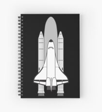 NASA Space Shuttle by Chillee Wilson Spiral Notebook