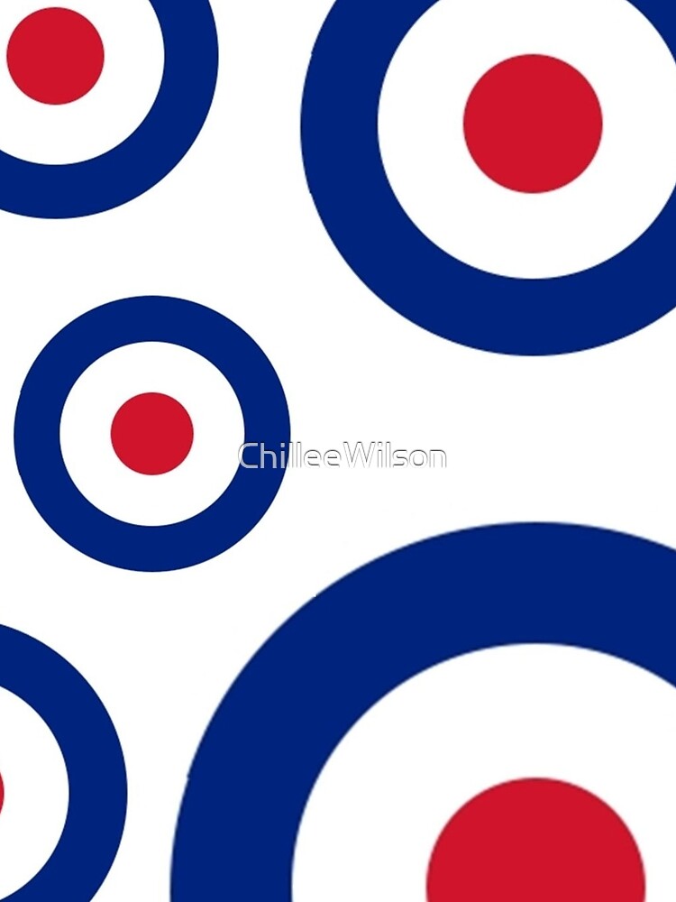 "Mod Targets by 'Chillee Wilson' " Drawstring Bag by ChilleeWilson