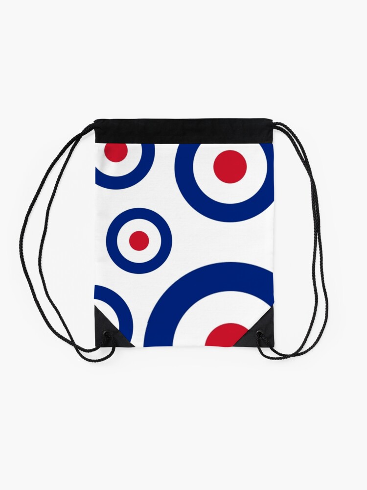 "Mod Targets by 'Chillee Wilson' " Drawstring Bag by ChilleeWilson