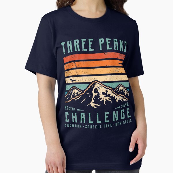 Artikel-Vorschau von 3 Peaks Challenge - Retro, designt und verkauft von TigerTom Design.