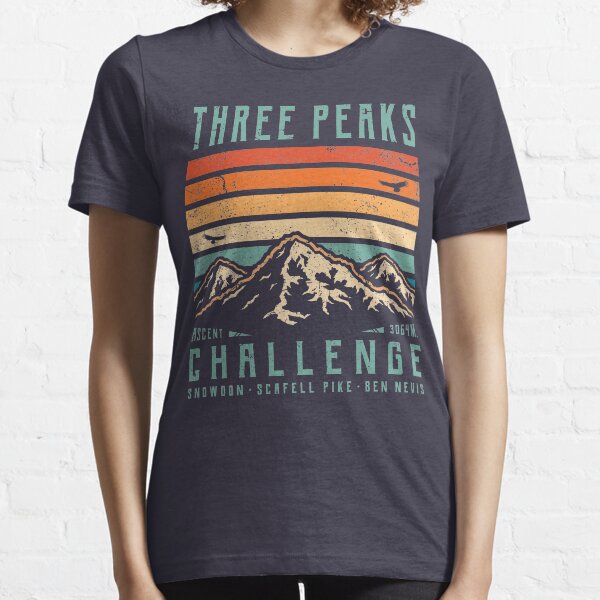 3 Peaks Challenge - Retro Essential T-Shirt