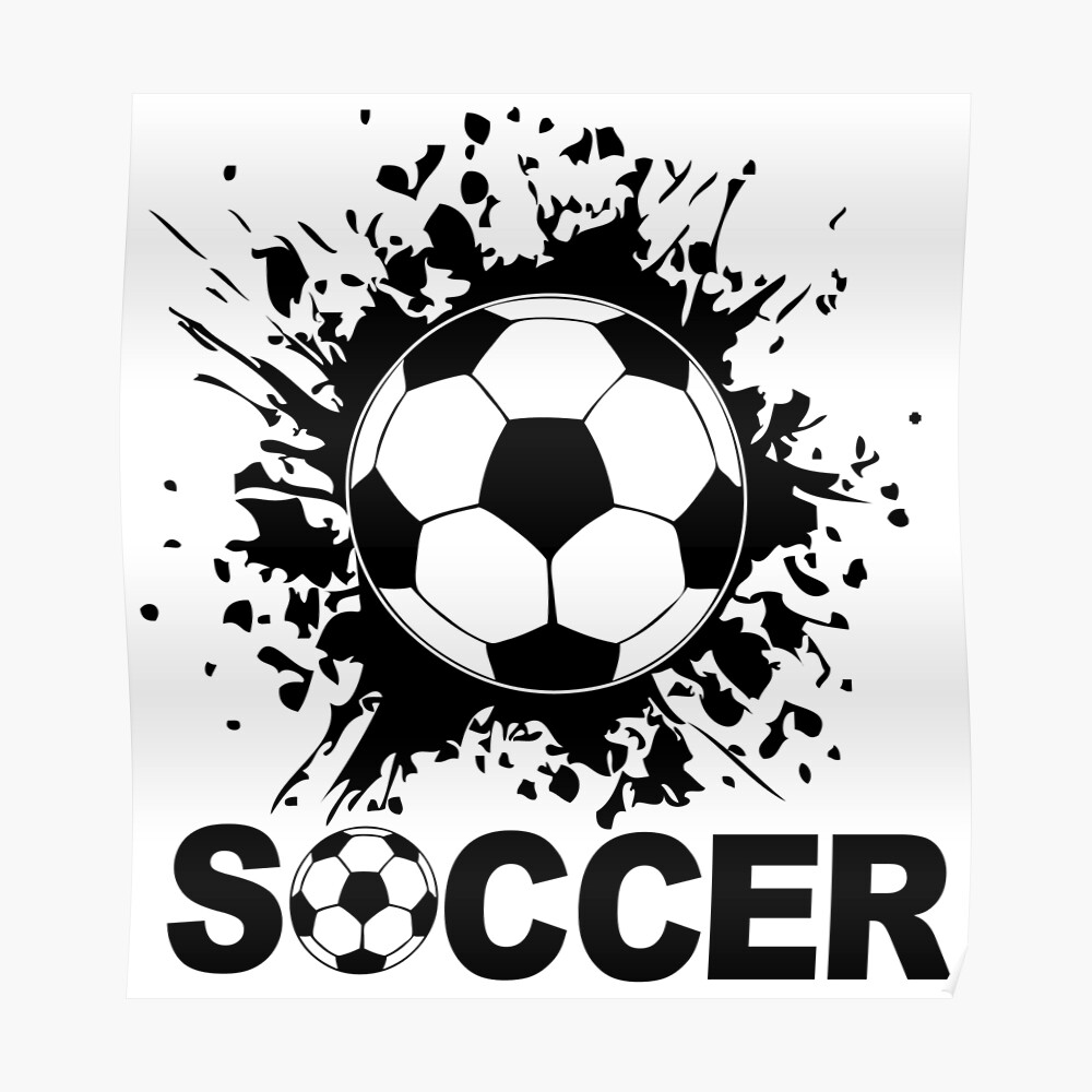 "soccer" Poster by creativecm | Redbubble