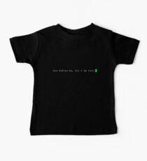 Bow Before Me Baby Tee