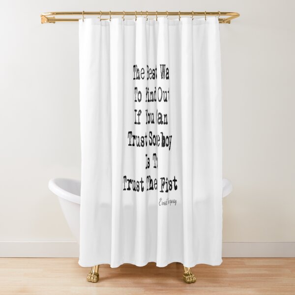 Item preview, Hemingway Quote designed and sold by Wyllie.