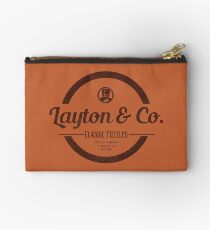 Layton & Co. Classic Puzzles Zipper Pouch
