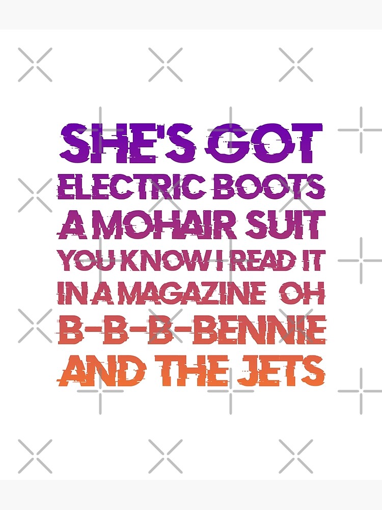 Bennie (gradient) Poster