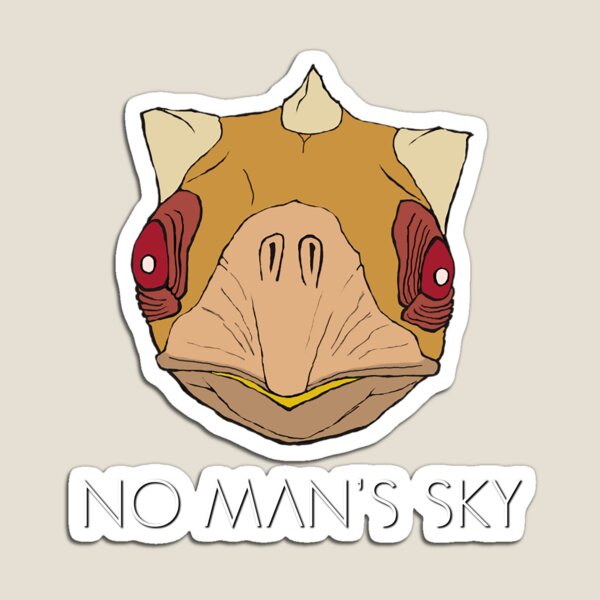  Gek  No Mans Sky Magnet by Wizardofpizza Redbubble