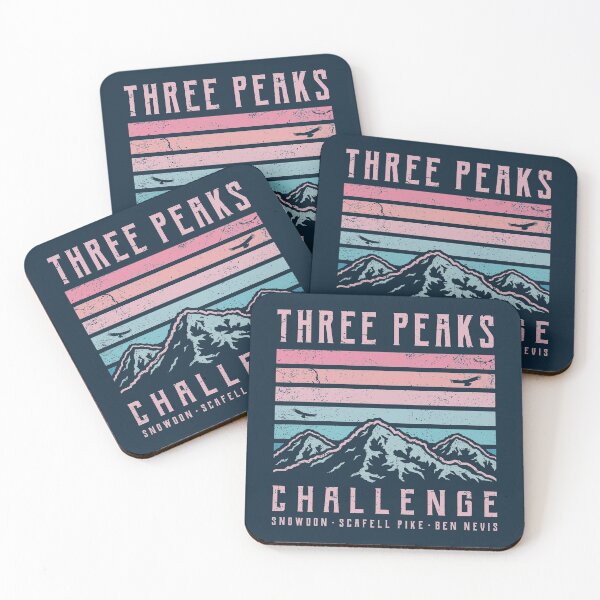 Item preview, Three Peaks Challenge - Retro designed and sold by TigerTom Design.