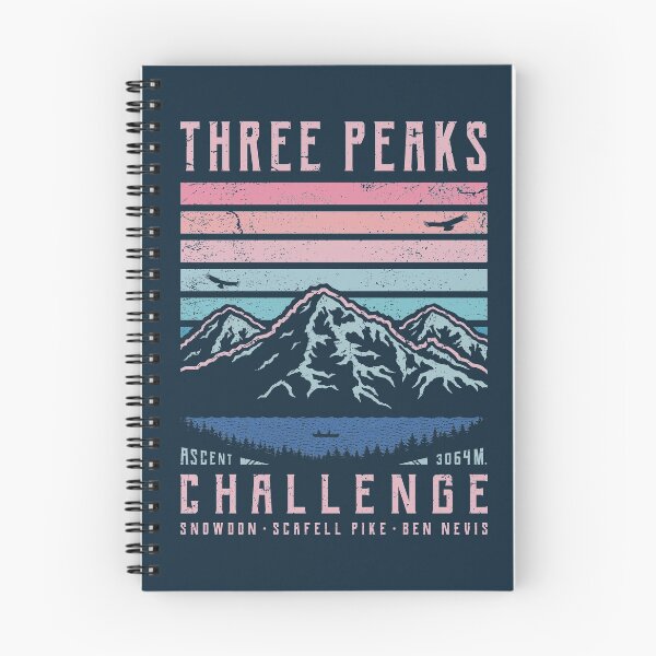 Item preview, Three Peaks Challenge - Retro designed and sold by TigerTom Design.