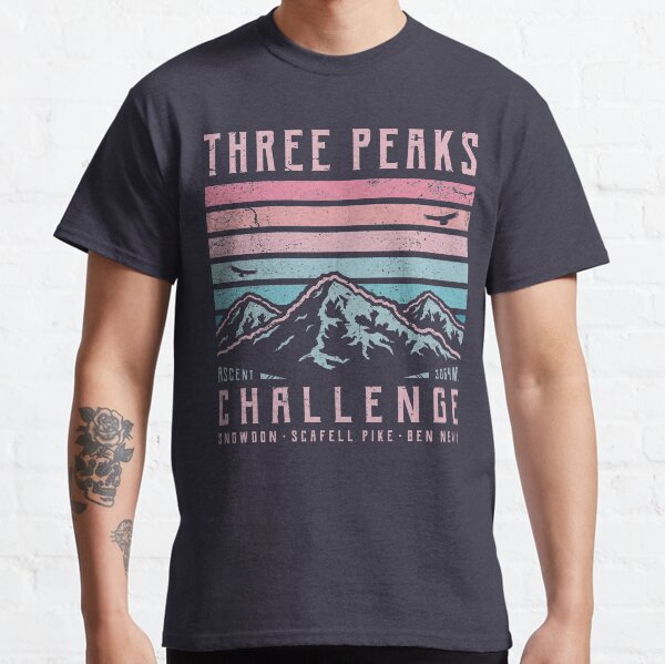 Three Peaks Challenge - Retro Classic T-Shirt
