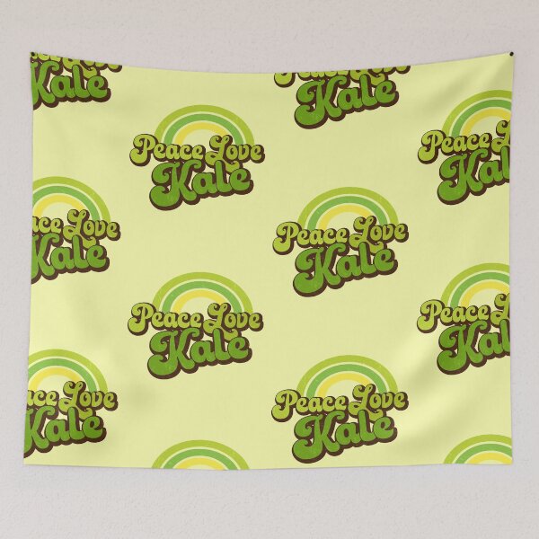 Item preview, Vintage, Hippie PEACE LOVE KALE designed and sold by jitterfly.