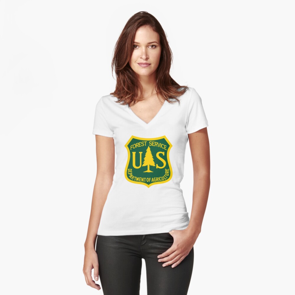 Vista previa del artículo con la obra «Camiseta entallada de cuello en V», diseñado y vendido por Spacemans.