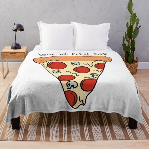 Item preview, Love At First Bite Tasty Funny Pizza T-Shirt designed and sold by DreamyPanda.