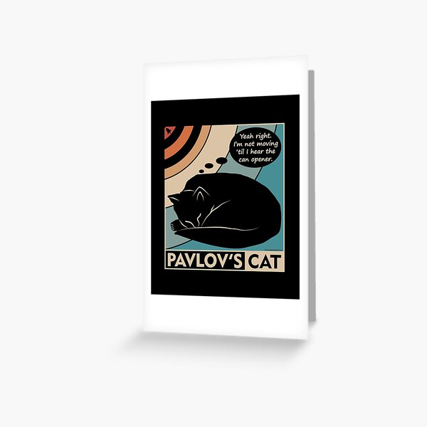 Item preview, Pavlov's Cat Funny Psychology (clr) designed and sold by eyeronic-ts.