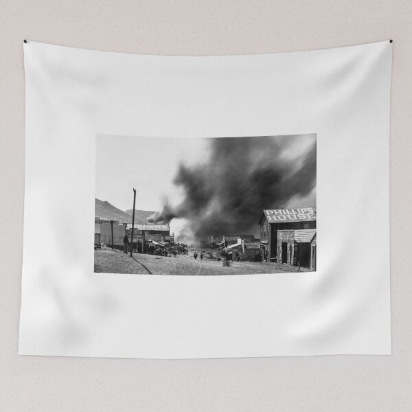 Item preview, Fires Ravage Randsburg, CA - circa 1898 designed and sold by BritishYank.