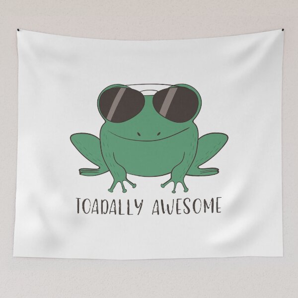 Item preview, Toadally Awesome Funny Toad Frog T Shirt designed and sold by DreamyPanda.
