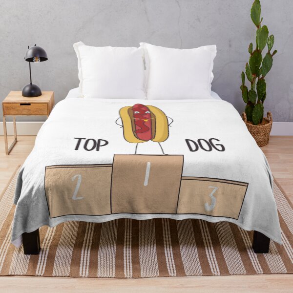 Item preview, Top Dog Funny Cute Dog T Shirt For Kids designed and sold by DreamyPanda.