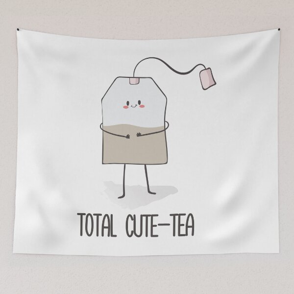 Item preview, Total Cute-tea Funny Cute Tea T Shirt designed and sold by DreamyPanda.