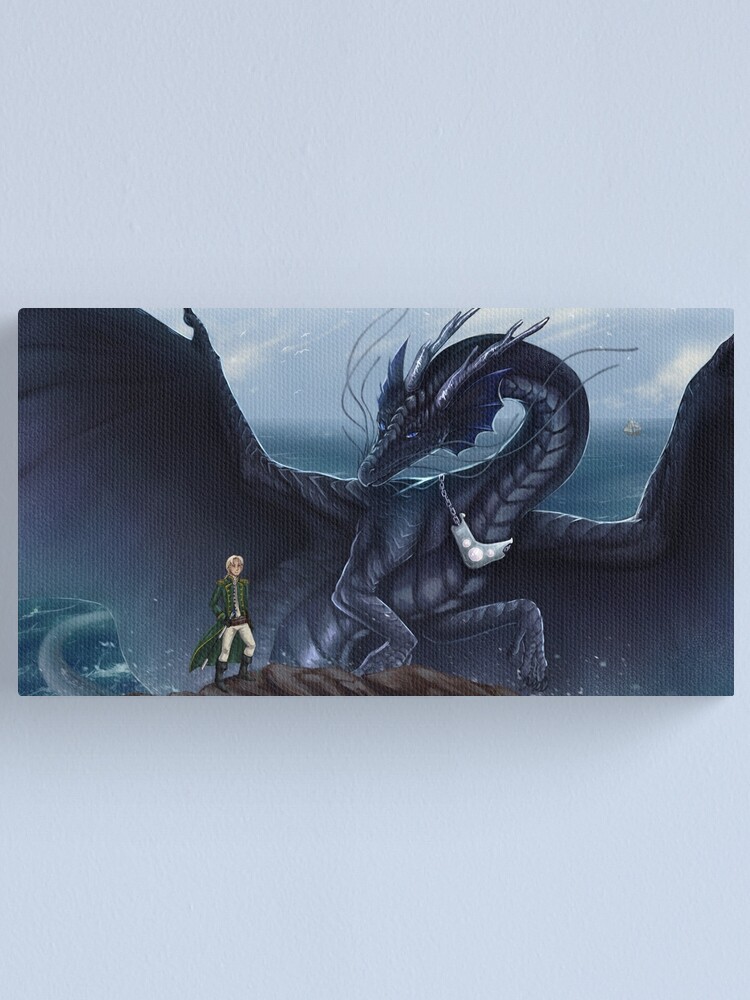 His Majesty's Dragon - Temeraire and Laurence Canvas Print for Sale by  Biohazardia