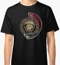 Valentina Tereshkova Vintage Emblem V01 Classic T-Shirt