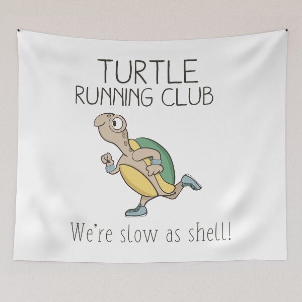 Item preview, Turtle Running Club Funny Turtle Running Shirt designed and sold by DreamyPanda.