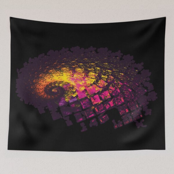 Item preview, Dissolving Helix Fractal designed and sold by Dusalty.
