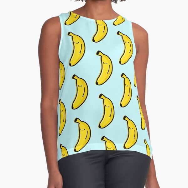 LUCKY BRAND  Womens Banana Print Tank Top New [ Size L or AU 14 / US 10 ]  $35.00 - PicClick AU