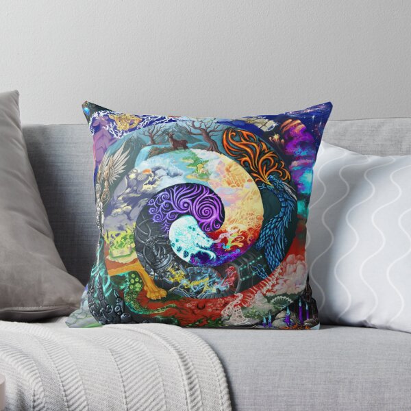 Intertwined Throw Pillow