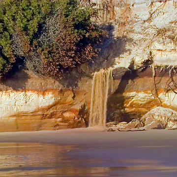 Artwork thumbnail, Sandfall II by Randall Ingalls