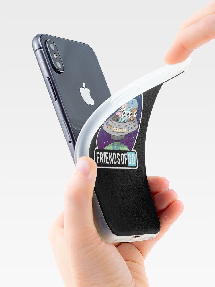 Vista alternativa de Funda y vinilo para iPhone Friends of Go