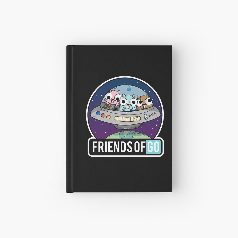 Friends of Go Hardcover Journal