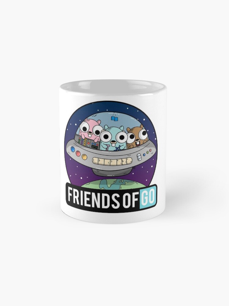Alternate view of Friends of Go Coffee Mug