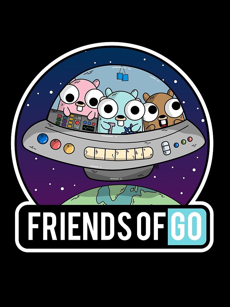 Thumbnail 3 of 3, Drawstring Bag, Friends of Go designed and sold by friendsofgo.