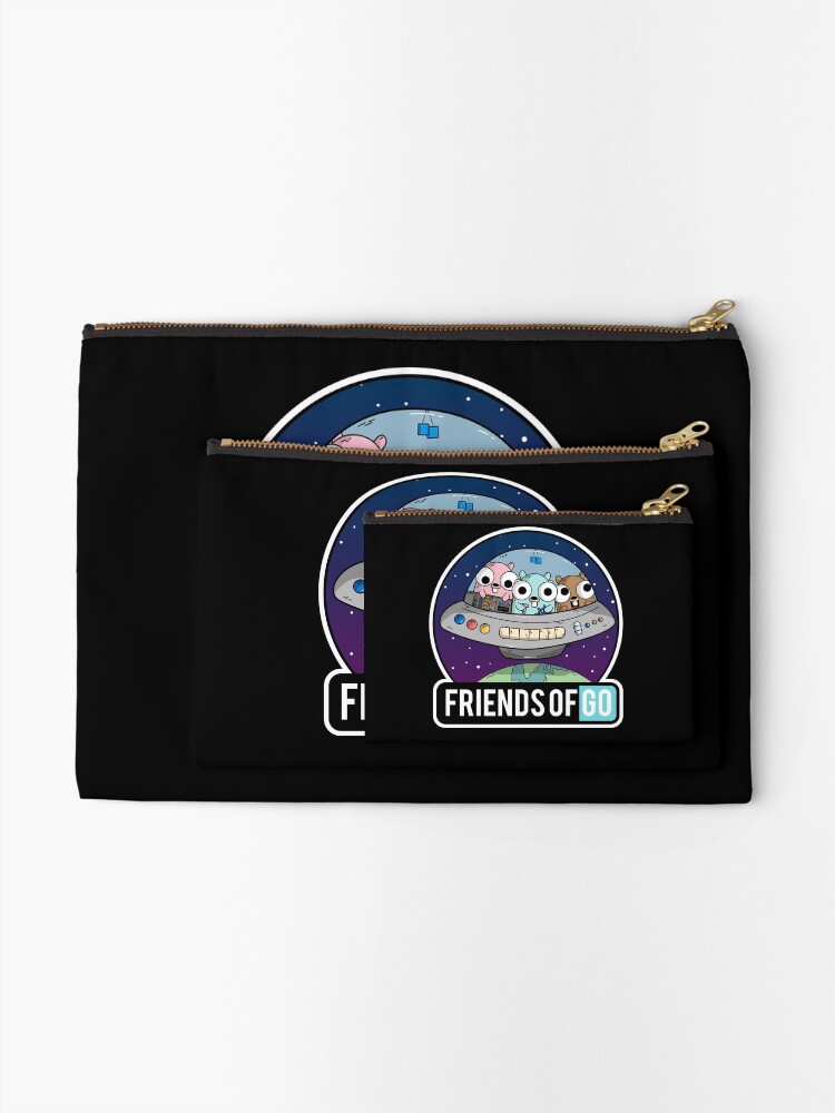 Alternate view of Friends of Go Zipper Pouch