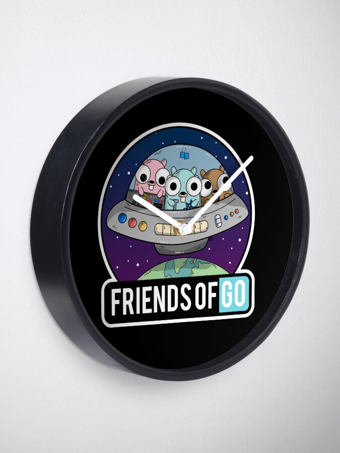 Alternate view of Friends of Go Clock