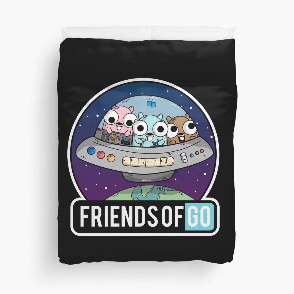 Friends of Go Duvet Cover