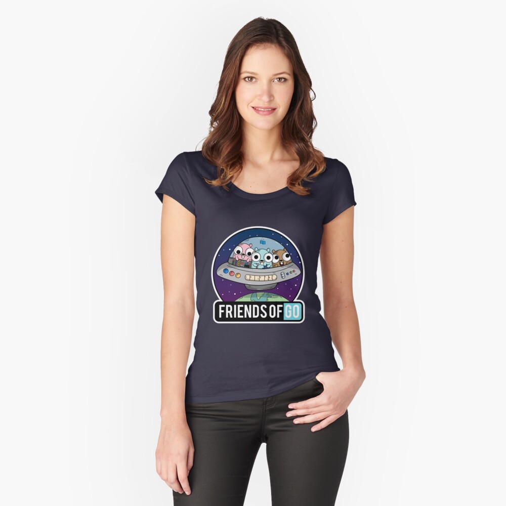 Friends of Go Fitted Scoop T-Shirt