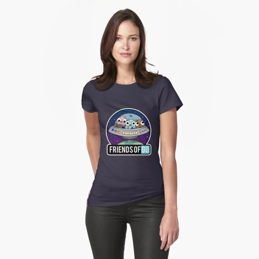 Item preview, Fitted T-Shirt designed and sold by friendsofgo.