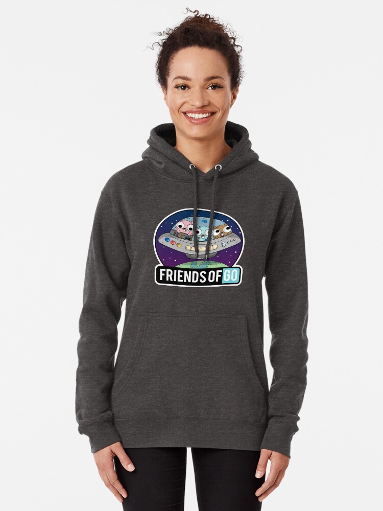 Alternate view of Friends of Go Pullover Hoodie