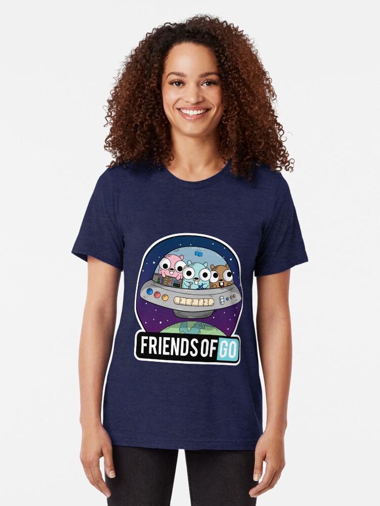 Vista alternativa de Camiseta de tejido mixto Friends of Go