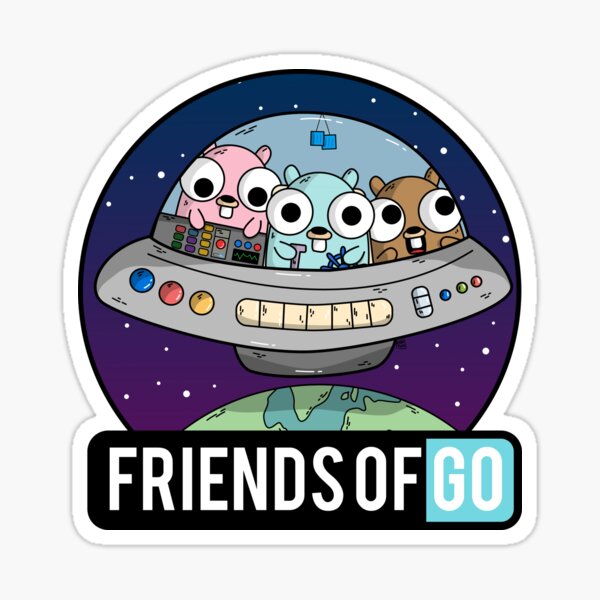 Friends of Go Sticker