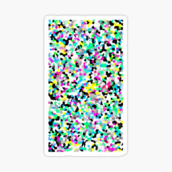 Artikel-Vorschau von Buntes kristallisiertes Mosaik-Muster, designt und verkauft von Dator.
