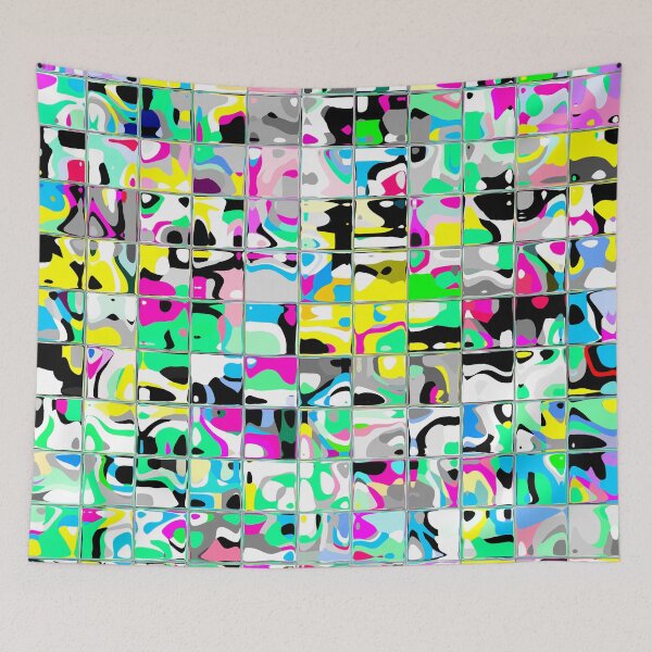 Item preview, Abstract Graffiti Wall Tiles designed and sold by Dator.