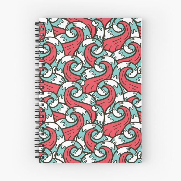 Item preview, Crazy tangle doodle sea waves pattern designed and sold by Yuliia Studzinska.