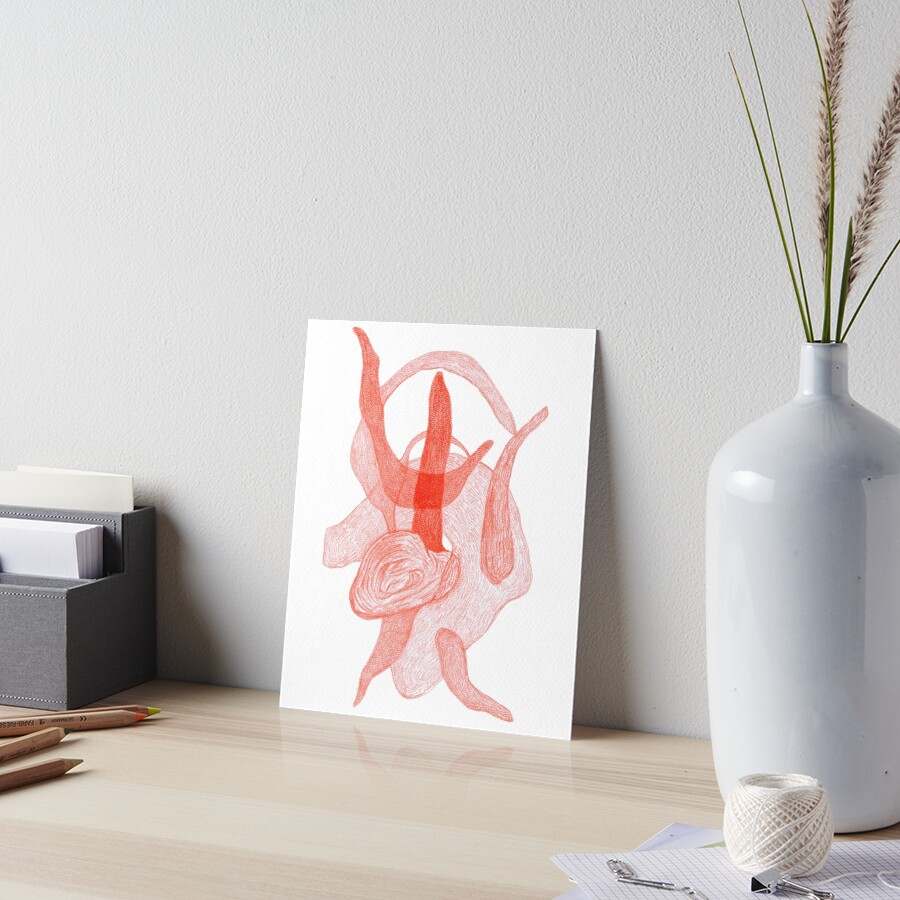 Item preview, Art Board Print designed and sold by Biomorphic.