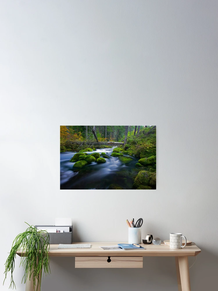 Thumbnail 2 of 3, Poster, Roaring River designed and sold by Randall Ingalls.