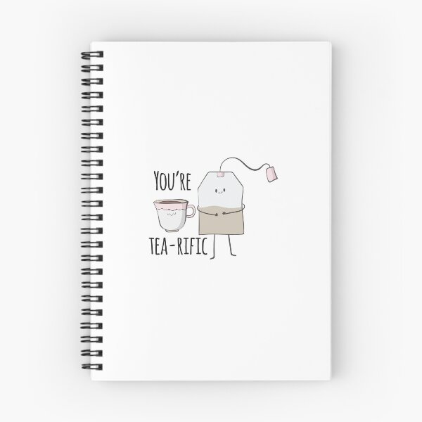 Item preview, You're tea-rrific Funny Positive Cute Tea Shirt designed and sold by DreamyPanda.