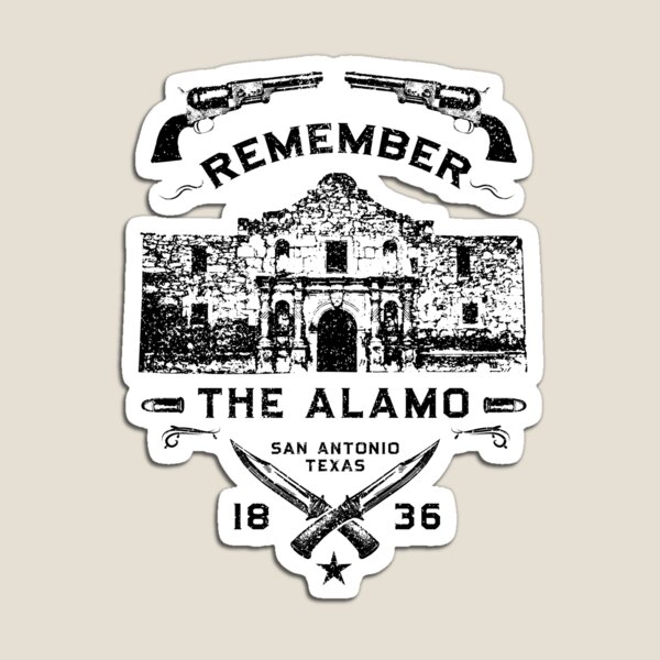 Aperçu de l'œuvre Souvenez-vous de la fierté Alamo San Antonio au Texas créée et vendue par bigraydesigns.
