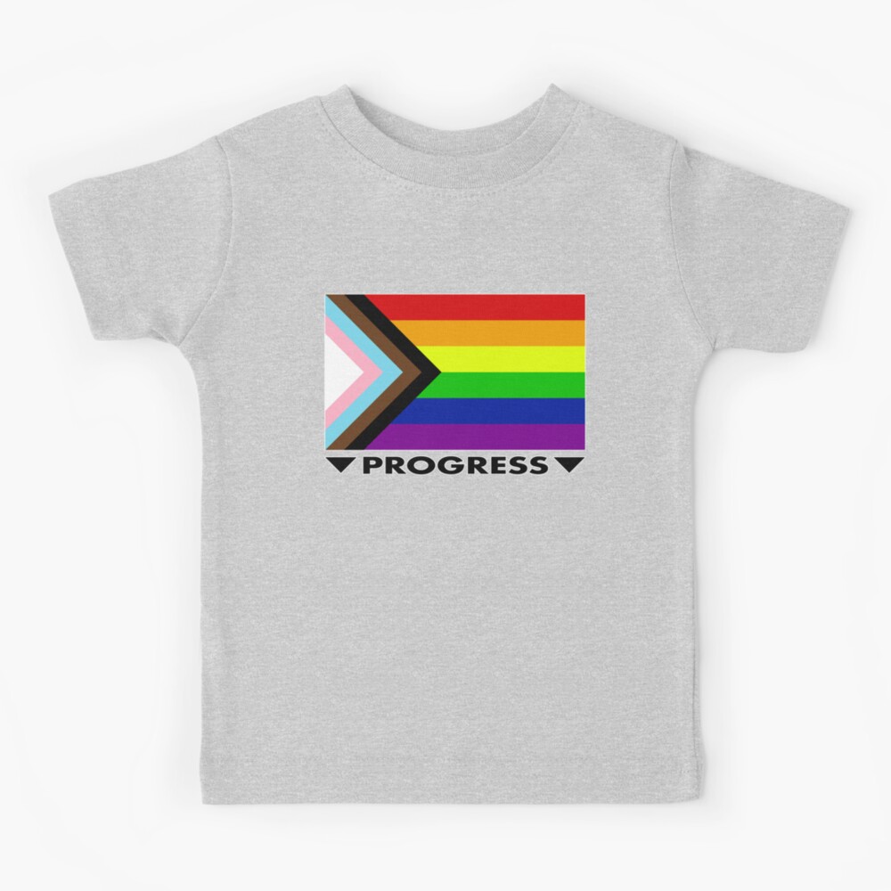 Progress Pride Flag  Unisex All-Over Print T-Shirt – quasar