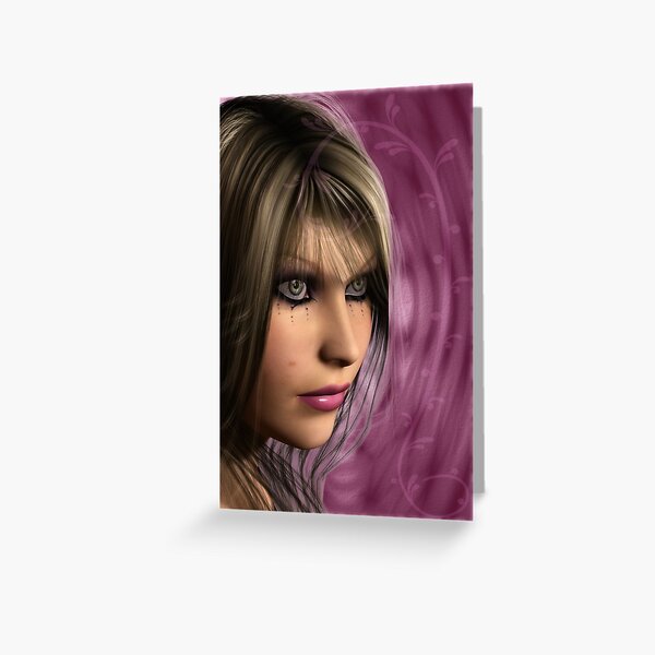 Closeup Greeting Card